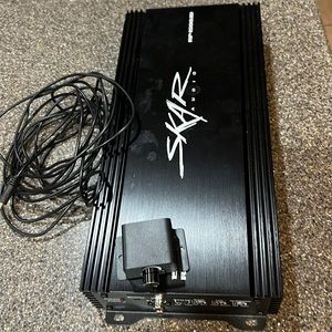 I got a Skar amplifier 1500w
